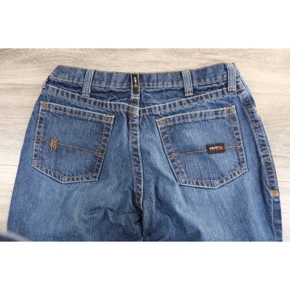 Ariat FR Jeans Men 34x32 M4 Mid Rise relaxed Boot Work Flame Resistant CAT2 2112 - Picture 3 of 9